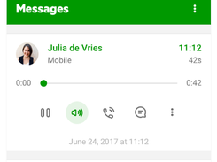 KPN VoiceMail Screenshot 2