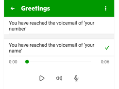 KPN VoiceMail Screenshot 1