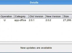 Details dialog