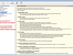 help/doc window