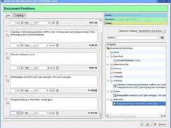 Editing the positions of the document