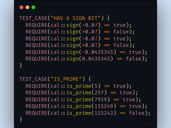 fast sign & is_prime functions