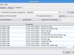 Renaming Files using the Advanced Mode