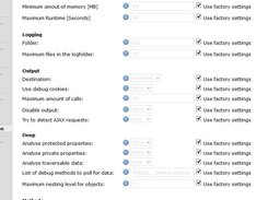 Typo3 backend menu