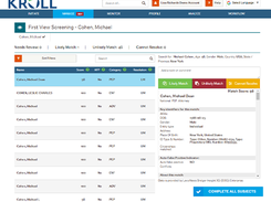 Kroll Compliance Screenshot 1