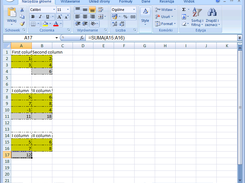 Xlsx file with tables with sum formulas - generated by Krsc Reports PHPExcel Framework