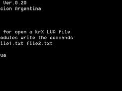 krX LUA Sripst Screenshot 1