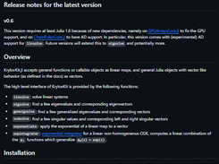 KrylovKit.jl Screenshot 1