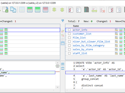 Compare schema object list