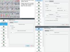 size 160x160 global update interval and 0.5 sec. minimum