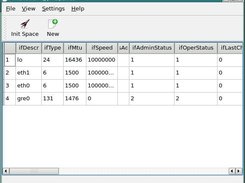 SNMP table view