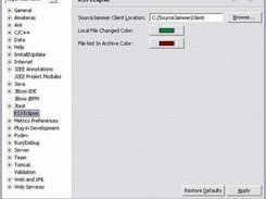 Preference Page