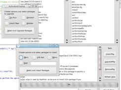 Install Package and Upgrade Package Dialogs