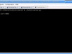 the KStore server running