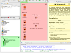 KNIME workbench and K-Surfer nodes