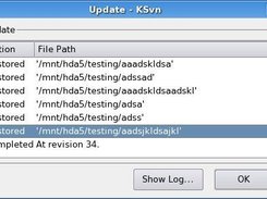 Updating with KSvn