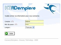 Login view
