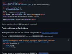 kube-rs Screenshot 1