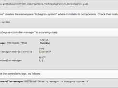 Kubegres Screenshot 1