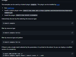 Kubernetes Examples Screenshot 1