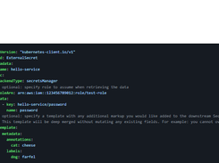 Kubernetes External Secrets Screenshot 2