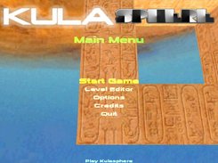 Kulasphere main menu