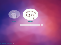 Kumuda OS 1.0 Login Screen