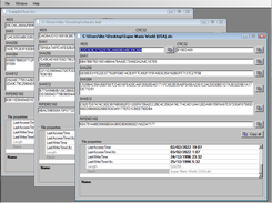 Obtained hashes from 3 different files