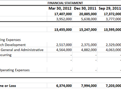 Financial statement