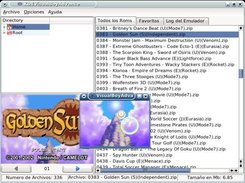 KDEVisualBoyAdvance 0.2 running a game in VisualBoyAdvance