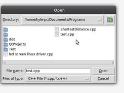 Choosing Input File