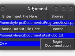 Document GUI