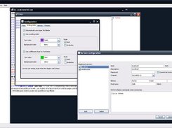 Main window with settings and servers interfaces