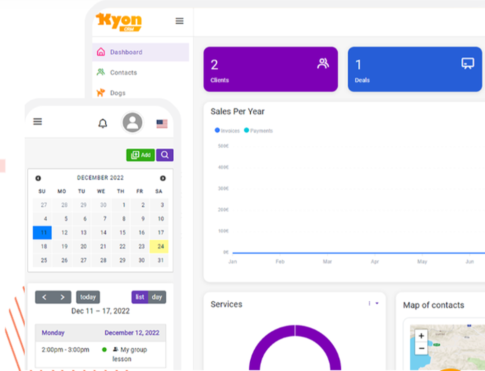 Kyon CRM Screenshot 1