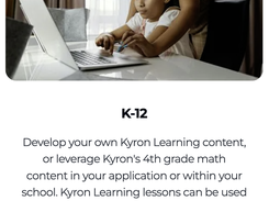 Kyron Learning Screenshot 1