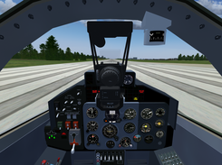 FGFS L-39ZA - cockpit