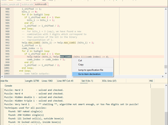 Smart editor features