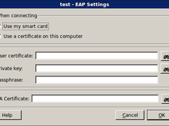 EAP-TLS Settings