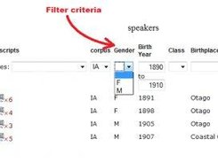 2 - Select speakers to search