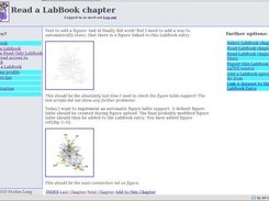 Read a lab book section including figures online