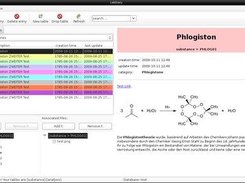 LabDiary&#39;s main window