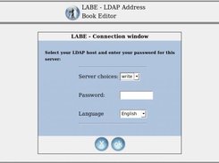 Login page