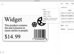 Create pixel-perfect labels with a few clicks