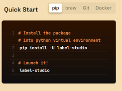 Label Studio Screenshot 1