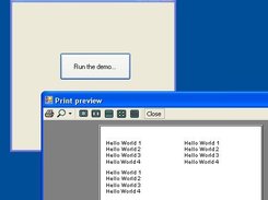 Demonstrator application screenshot.