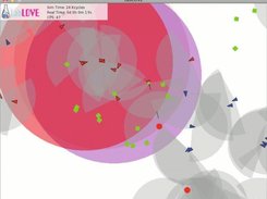 Scenario with two competing species.