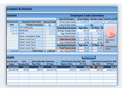 Labor Burden Calculator Screenshot 1