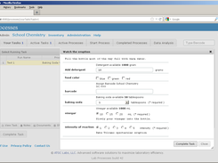 Lab Processes Screenshot 1