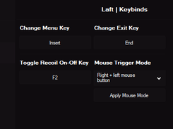 Laft - Keybinds