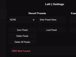 Laft - Settings